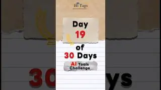 #Day19 of 30 Days AITools    #ai #tools #aitools #videos #subtitle #Tutorial #tips #tricks #h1tags
