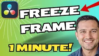 How to Freeze Frame in DaVinci Resolve