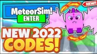 Roblox Meteor Simulator codes! Working July 2022!