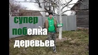 【7】КАК ПОБЕЛИТЬ ДЕРЕВЬЯ  ВЕСНОЙ