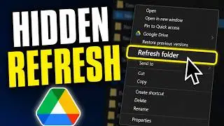 How to use force refresh in Google Drive to recover missing files