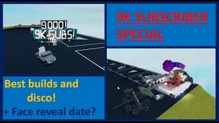 9k SUBSCRIBER SPECIAL | Plane Crazy + Face Reveal Date