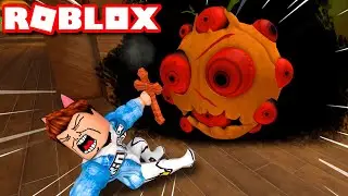Roblox | QUÁI VẬT MẮT RỢN NGƯỜI! KIA SỬ DỤNG THÁNH GIÁ VÀ TÌM CÁCH TRỐN THOÁT - Scary eyeball escape