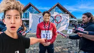 I Snuck In The Canadian Olympic House And Met A GOLD MEDALIST