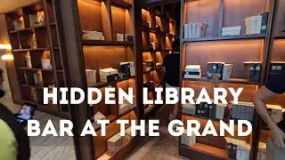 Hidden Library Bar | The Grand Moon Palace Cancun Mexico