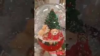 Snow globe 2023 Christmas 2023 enjoy Marshalls store