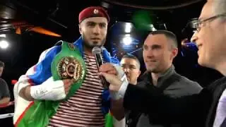 Bahodir Jalolov vs Brendan Barrett. Ajoyib nokaut va ajoyib g'alaba