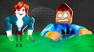 Escaping From Bakon's Girl Friend in Roblox!
