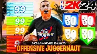 NBA 2K24 Best Point Guard BUILD is an OFFENSIVE JUGGERNAUT! 2K24 BEST BUILD!