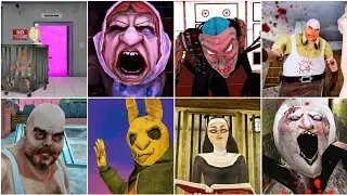 Game Overs | Ice Scream 7 - Mr Meat 2 - Witch Cry - Horror Tale - Granny - Granny - Witch Cry