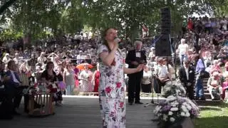 Марина Девятова на 46 Лермонтовском фестивале  в Тарханах 01.06. 2017 г.
