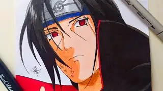Drawing ITACHI UCHIHA