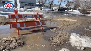 CAA Saskatchewan Worst Roads 2023 | Mayfair Crescent | Kim Onrait