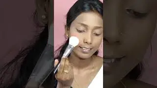 Saraswati Puja Simple Day Time Makeup Tutorial #shorts #youtubeshorts#shortvideo