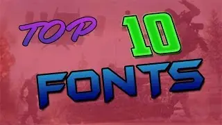 TOP 10 NEW FONTS l 2016 l AWESOME