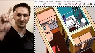 Полноценный жилой дом 3х5 —  то как оно планировалось