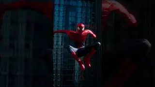 Making A Spider-Man Shot In Blender 🥶   #3d #spiderman #cgi #blender #vfx #animation #gaming