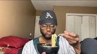 ASMR| Broke College Student👨🏾‍🎓Eats a Bowl of Noodles 🍜 (Roleplay)