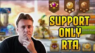 I Placed w/ Just SUPPORT Monsters | Summoners War RTA