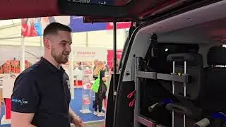 RETTmobil 2024 | Crashsicherheit für Rollstuhltransporte im Kopf und Rückenbereich