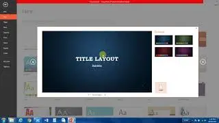 Introduction to how to use multiple Themes with in a  PowerPoint Presentation Hindi Urdu lesson 5