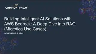 Unlock the Future: Mastering AI Solutions on AWS Bedrock with RAG & Microtica