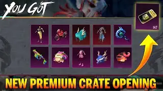 NEW PREMIUM CRATE OPENING BGMI & PUBG 🥲 @LuckyGamerzOfficial