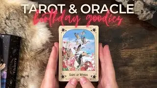 Tarot, Oracle & other birthday goodies + catch up & plans