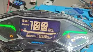 Honda pcx sarı ekran tamiratı odometer repair