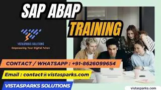💻 SAP ABAP Training | Online Certification Course | by Vistasparks Solutions 🚀