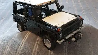 ВАЗ 2121 лада нива из lego Technic... финал.