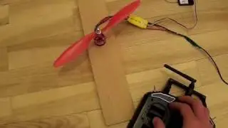 FLYSKY FS-T6B Quadcopter KV MOTOR test