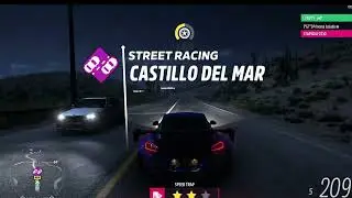 Night street racing