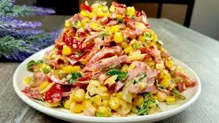 Просто Отпад! Съели за 5 минут! Вкусный САЛАТ МЕКСИКА!!!