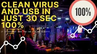 Clean virus in your Usb and Pc (fixing error and virus in usb &Pc)
