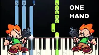 Pico - Friday Night Funkin (One Hand Piano Tutorial)