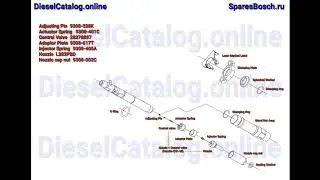 R05401D Injector Common Rail DELPHI (JMC)