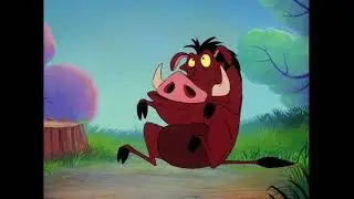 The Lion King’s Timon and Pumbaa: Pumbaa Butt Slamming Timon
