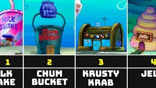 Every Restaraunt in SpongeBob SquarePants