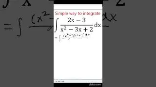 Cool Trick for Integration! #math #calculus #integration
