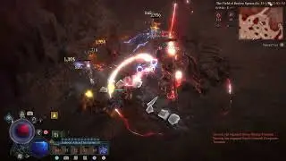 DIABLO 4 Season 5 chain lightning testing