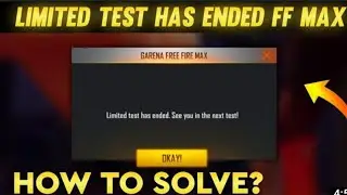 Free Fire Max Not Start Problem Solve | FF Max Not Opening Problem Solution | FF Max Globally 😍
