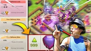 INSANE TH15 High level Pushing Base With 3 Replays  **PRO BUILD** LINK In DESCRIPTION