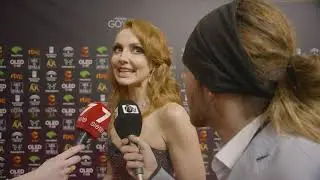 Premios Goya Cristina Castaño en la Alfombra roja de los #Goya2020