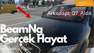  🚗 Arkadaşa Audi Aldık! BeamNG’de Gerçek Hayat #beamngdrive #automobile