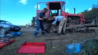 Как снять бортовую на ДТ 75