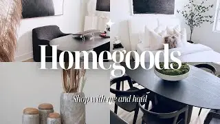 HOMEGOODS|SHOP WITH ME AND HAUL|NEUTRAL DECOR,FURNITURE,AND ACCESSORIES|INTERIOR DESIGN ON A BUDGET