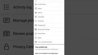 facebook professional mode #facebook #professionalmode #facebookpage