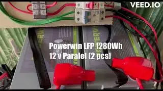 Powerwin LFP Battery capacity test (english sub)