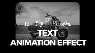 Text Animation Effect - HTML, CSS & GSAP